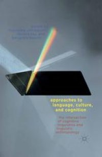 cover of the book Approaches to Language, Culture, and Cognition: The Intersection of Cognitive Linguistics and Linguistic Anthropology