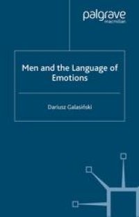 cover of the book Men and the Language of Emotions