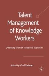 cover of the book Talent Management of Knowledge Workers: Embracing the Non-Traditional Workforce