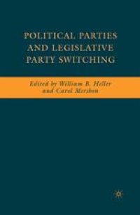 cover of the book Political Parties and Legislative Party Switching