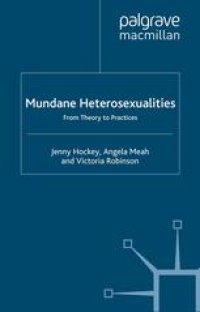 cover of the book Mundane Heterosexualities: From Theory to Practices