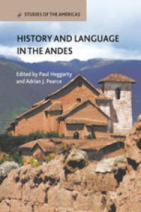 cover of the book History and Language in the Andes