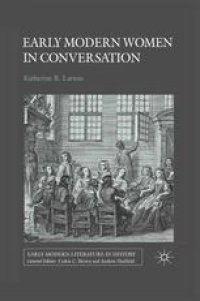 cover of the book Early Modern Women in Conversation