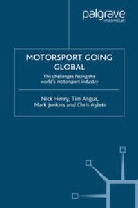 cover of the book Motorsport Going Global: The challenges facing the world’s motorsport industry