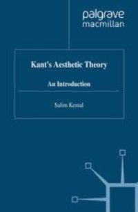 cover of the book Kant’s Aesthetic Theory: An Introduction