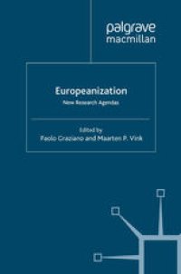 cover of the book Europeanization: New Research Agendas