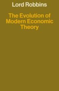 cover of the book The Evolution of Modern Economic Theory: and Other Papers on the History of Economic Thought