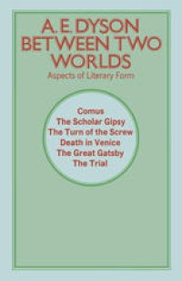 cover of the book Between Two Worlds: Aspects of Literary Form