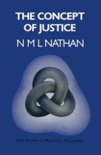 cover of the book The Concept of Justice