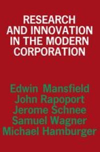 cover of the book Research and Innovation in the Modern Corporation