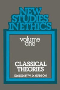 cover of the book New Studies in Ethics: Volume Two: Modern Theories