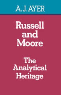 cover of the book Russell and Moore: The Analytical Heritage