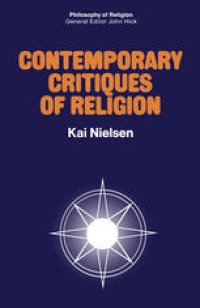 cover of the book Contemporary Critiques of Religion