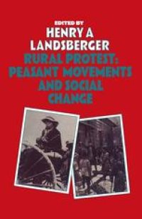 cover of the book Rural Protest: Peasant Movements and Social Change