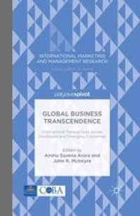 cover of the book Global Business Transcendence: International Perspectives across Developed and Emerging Economies