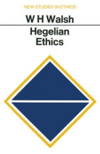 cover of the book Hegelian Ethics