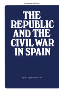 cover of the book The Republic and the Civil War in Spain