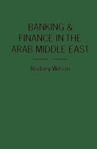 cover of the book Banking and Finance in the Arab Middle East