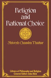 cover of the book Religion and Rational Choice: Virgin Land Program, 1953–64