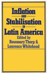 cover of the book Inflation and Stabilisation in Latin America