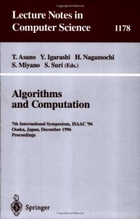 cover of the book Algorithms and Computation: 7th International Symposium, ISAAC '96 Osaka, Japan, December 16–18, 1996 Proceedings