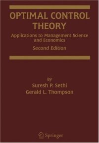 cover of the book Optimal Control Theory: Applications to Management Science and Economics