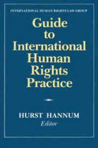 cover of the book Guide to International Human Rights Practice