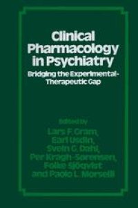 cover of the book Clinical Pharmacology in Psychiatry: Bridging the Experimental-Therapeutic Gap