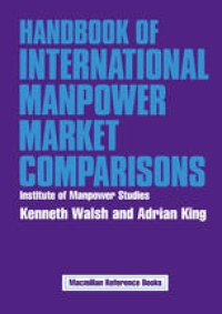 cover of the book Handbook of International Manpower Market Comparisons: Institute of Manpower Studies