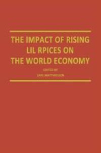 cover of the book The Impact of Rising Oil Prices on the World Economy