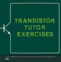 cover of the book Transistor Tutor Exercises