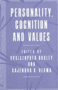 cover of the book Personality, Cognition and Values