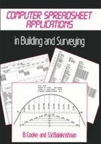 cover of the book Computer Spreadsheet Applications in Building and Surveying