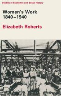 cover of the book Women’s Work 1840–1940