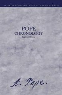 cover of the book A Pope Chronology