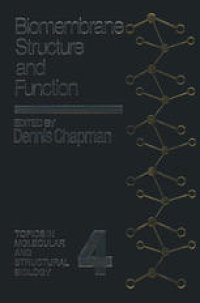 cover of the book Biomembrane Structure and Function