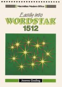 cover of the book Easily into Wordstar® 1512