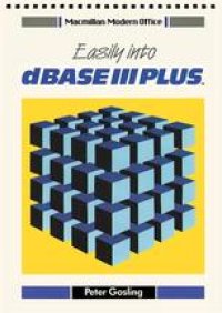 cover of the book Easily into dBase III Plus