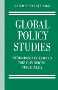 cover of the book Global Policy Studies: International Interaction toward Improving Public Policy