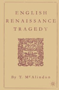 cover of the book English Renaissance Tragedy