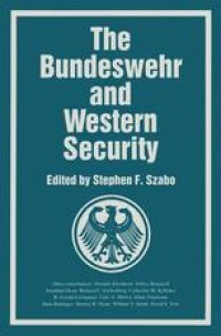 cover of the book The Bundeswehr and Western Security