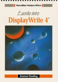 cover of the book Easily into DisplayWrite 4®