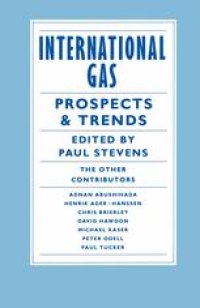 cover of the book International Gas: Prospects and Trends