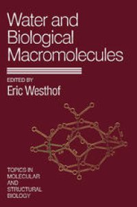 cover of the book Water and Biological Macromolecules