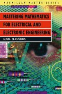 cover of the book Mastering Mathematics for Electrical and Electronic Engineering