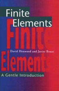 cover of the book Finite Elements: A Gentle Introduction