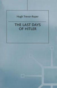 cover of the book The Last Days of Hitler