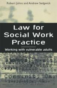 cover of the book Law for Social Work Practice: Working with Vulnerable Adults