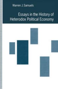 cover of the book Essays in the History of Heterodox Political Economy