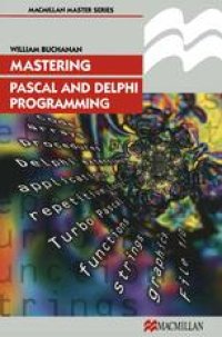 cover of the book Mastering Pascal and Delphi Programming